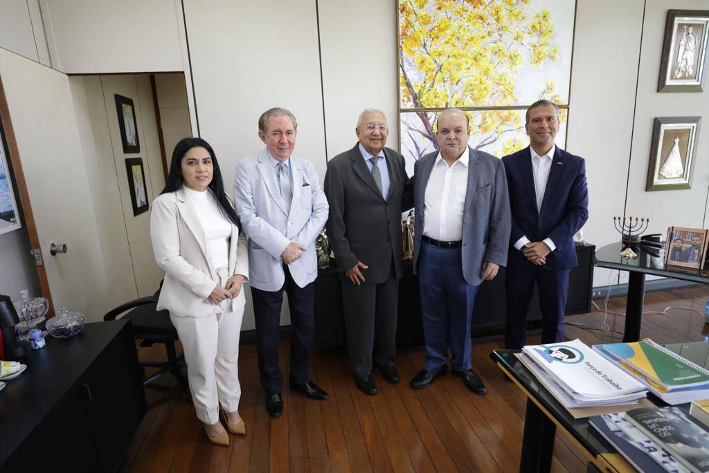 Em Brasília, Dr. Pessoa se reúne com governador do DF Ibaneis Rocha